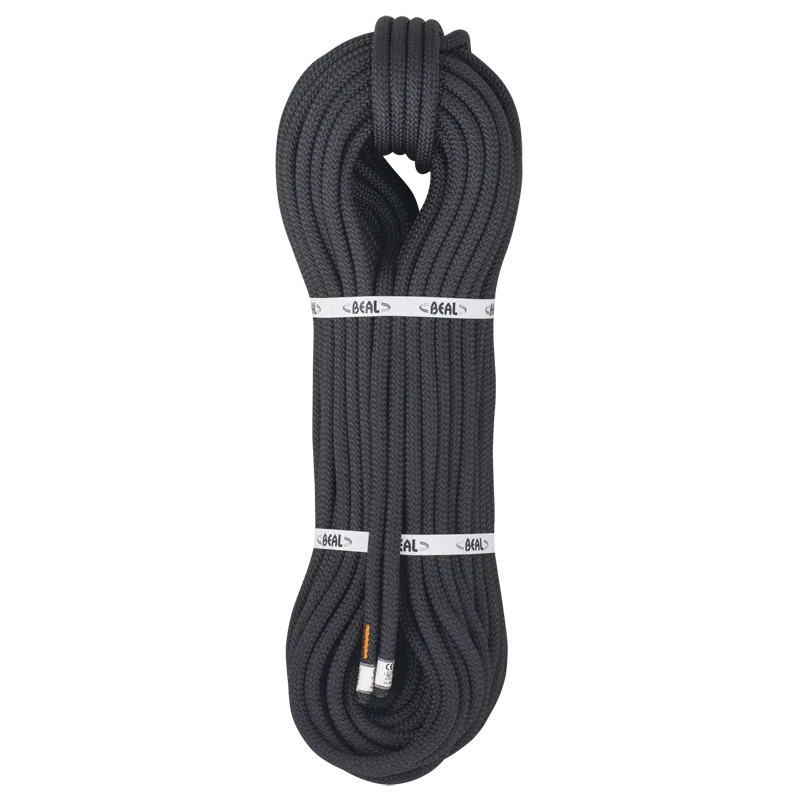 Seil Low Stretch Rescue VLS 11,3mm : Farbe - Schwarz, Länge - 100 m, Typ - Standard