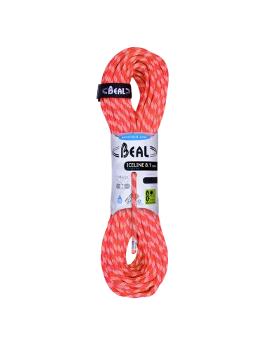 Dynamisk reb Ice Line Unicore 8,1mm