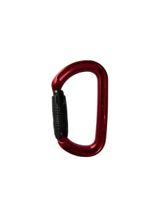 Ultra D LS Red-Matt Gray Carabiner