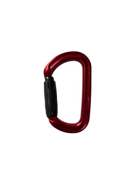Ultra D LS Red-Matt Gray Carabiner