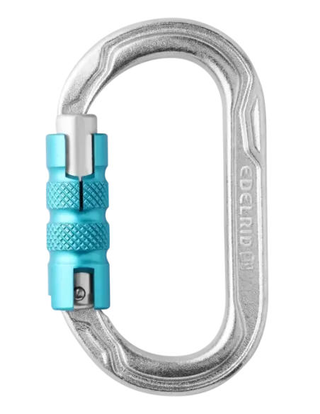 Oval Power Steel Triple Carabiner