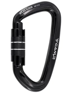 Μαύρο καραμπίνερ Atlas 2Lock