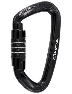 Atlas 3Lock Black Carabiner