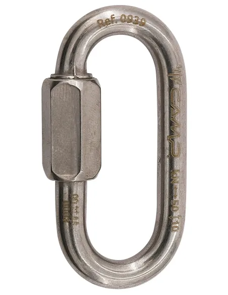 8mm Quick Link Oval Stainless Carabiner