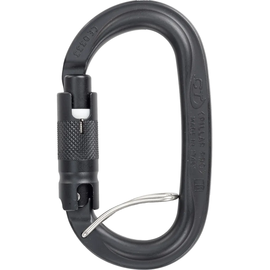 Karabiner Pillar Pro TGL : Farbe - Schwarz