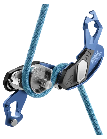Pinch Belay Device Blue