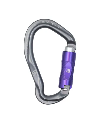 Mosquetón Be Link Bi-Matic gris mate
