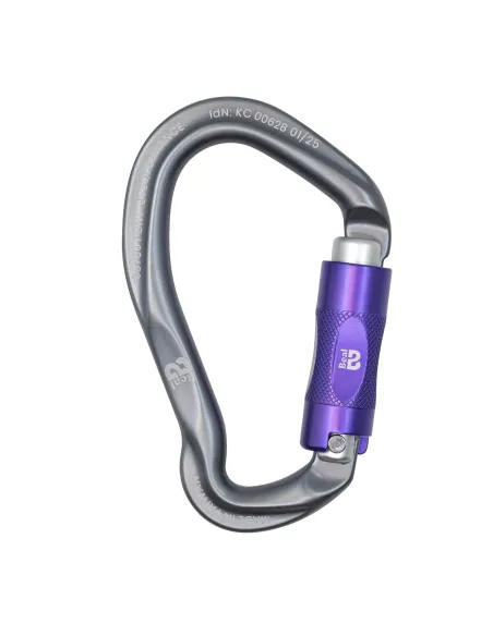 Be Link Bi-Matic Matt Grey Carabiner