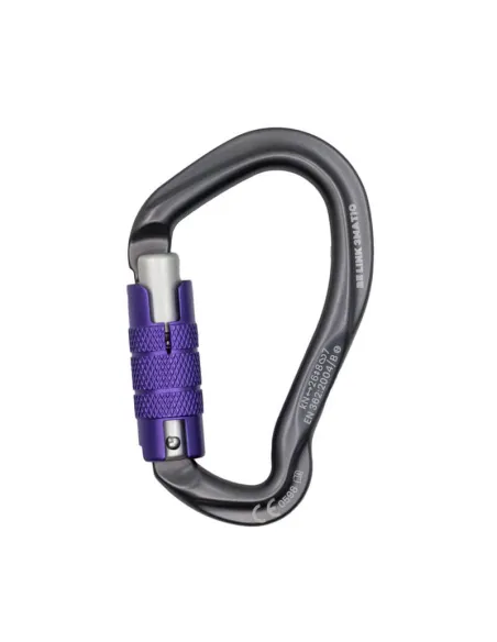Be Link 3-Matic Matt Grey Carabiner