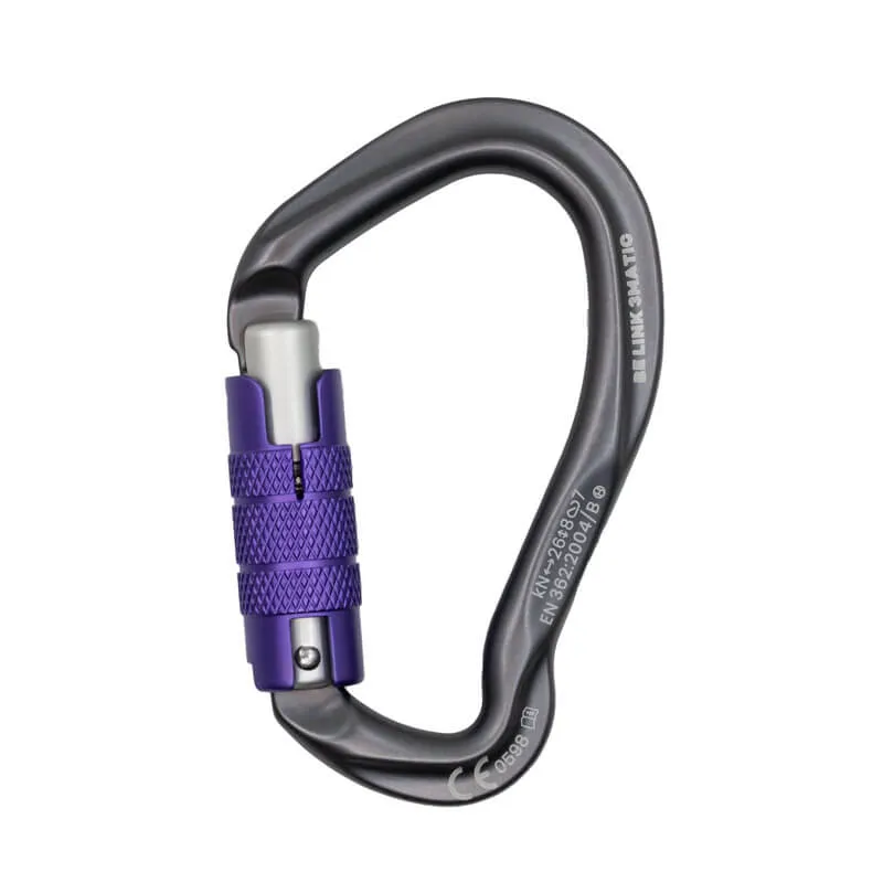 Be Link 3-Matic Karabiner Matt Grey