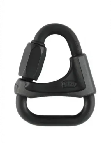 Delta 8mm with Captive Bar Black Carabiner