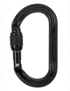 Oxan Screw Lock Black Carabiner