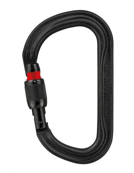 Mosquetón Vulcan Screw Lock Negro