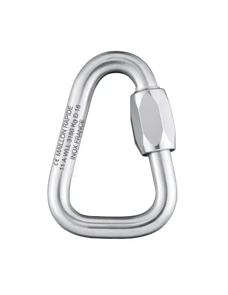Elforzinket stål - Delta 7mm karabinhage