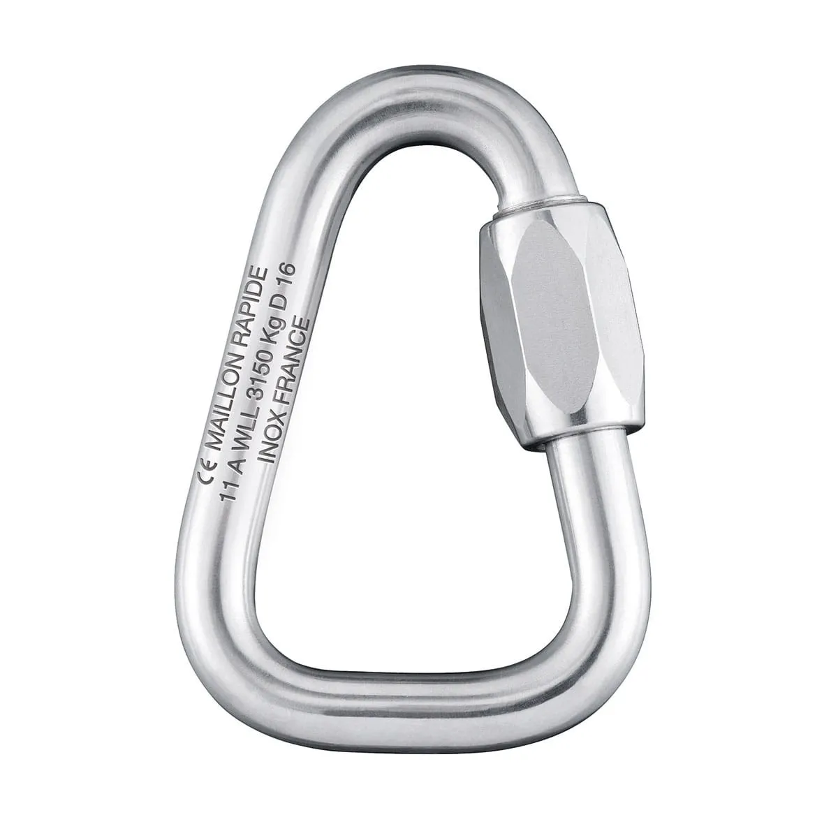 Karabiner Verzinkter Stahl - Delta 10mm