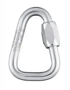 Zinc-Plated Steel - Delta 10mm CE EN Carabiner