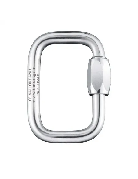 Forzinket stål - Square 10mm stålkarabinhage