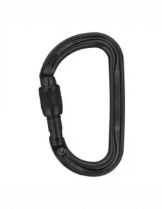 Am'D Screw Lock Black Carabiner