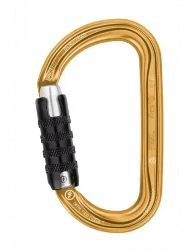 Karabiner Am'D Triact Lock Gold