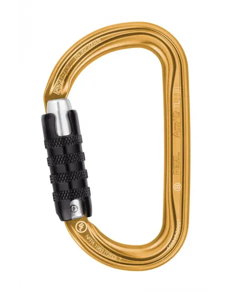 Karabiner Am'D Triact Lock Gold