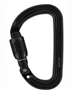 Sm'D Screw Lock Black Carabiner