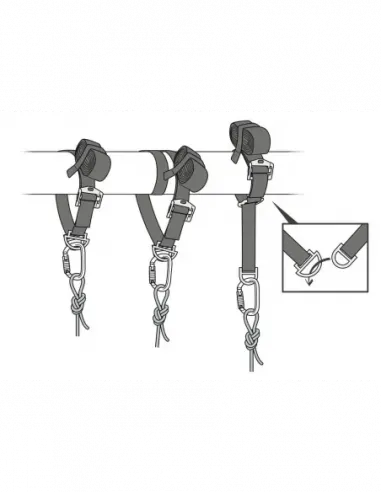 Vario verstelbare ankerband Connexion