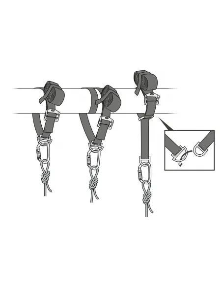 Vario Adjustable Anchor Strap Connexion