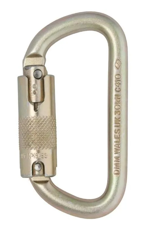 Karabiner Equal D Steel KL : Version - Europäisch