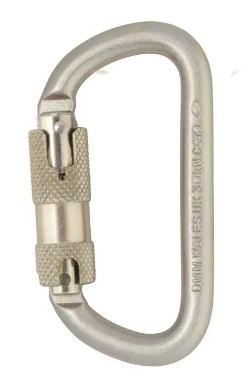 Karabiner Equal D Steel LS : Version - Europäisch