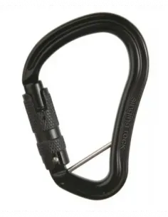 Hector BC Triple Lock zwarte karabijnhaak