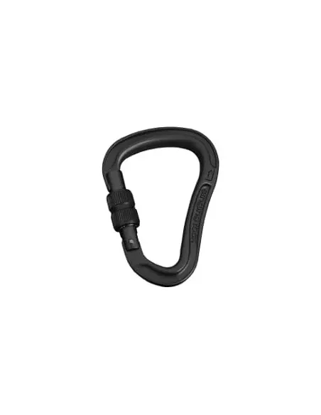 Bora Screw Lock Black Carabiner