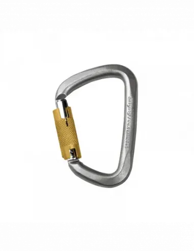 Karabiner D Steel Triact Lock