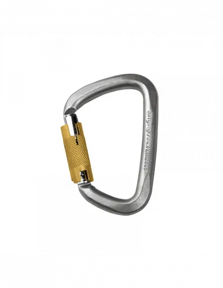 Karabiner D Steel Triact Lock