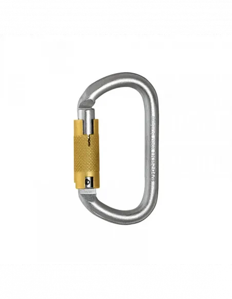 Καραμπίνερ Oval Steel Triact Lock