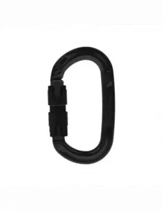 OXY Twist Lock Black Carabiner
