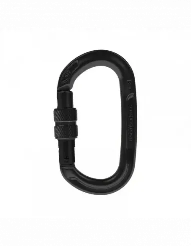 OXY Screw Black Carabiner