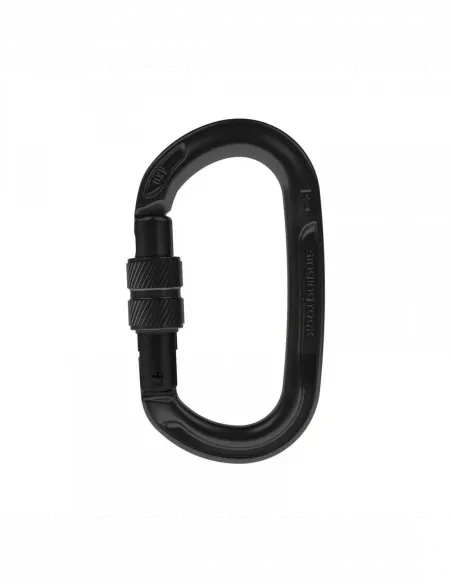 OXY Screw Black Carabiner