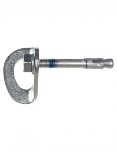 Verzinkt stalen plaquette met bout 10mm