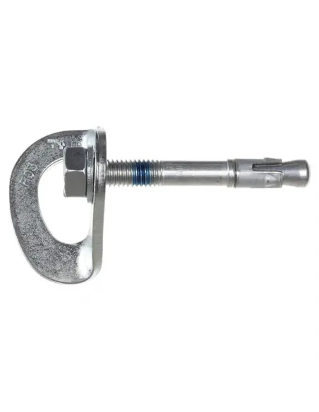 Verzinkt stalen plaquette met bout 10mm