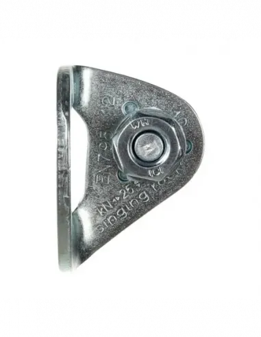 Verzinkt stalen plaquette met bout 10mm