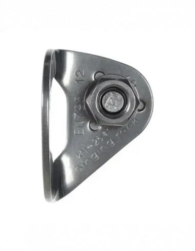 Roestvaststalen plaquette met bout 10mm