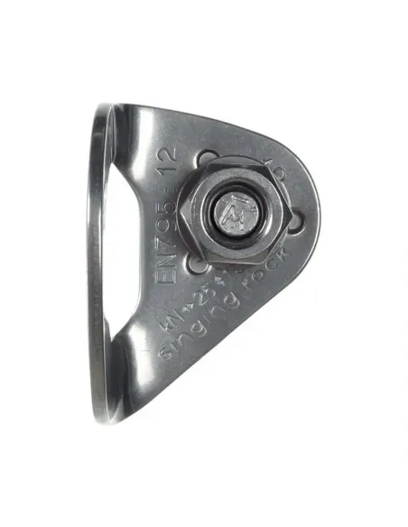 Roestvaststalen plaquette met bout 10mm