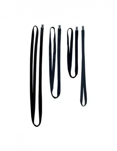 Open bandslinge zwart 60 cm