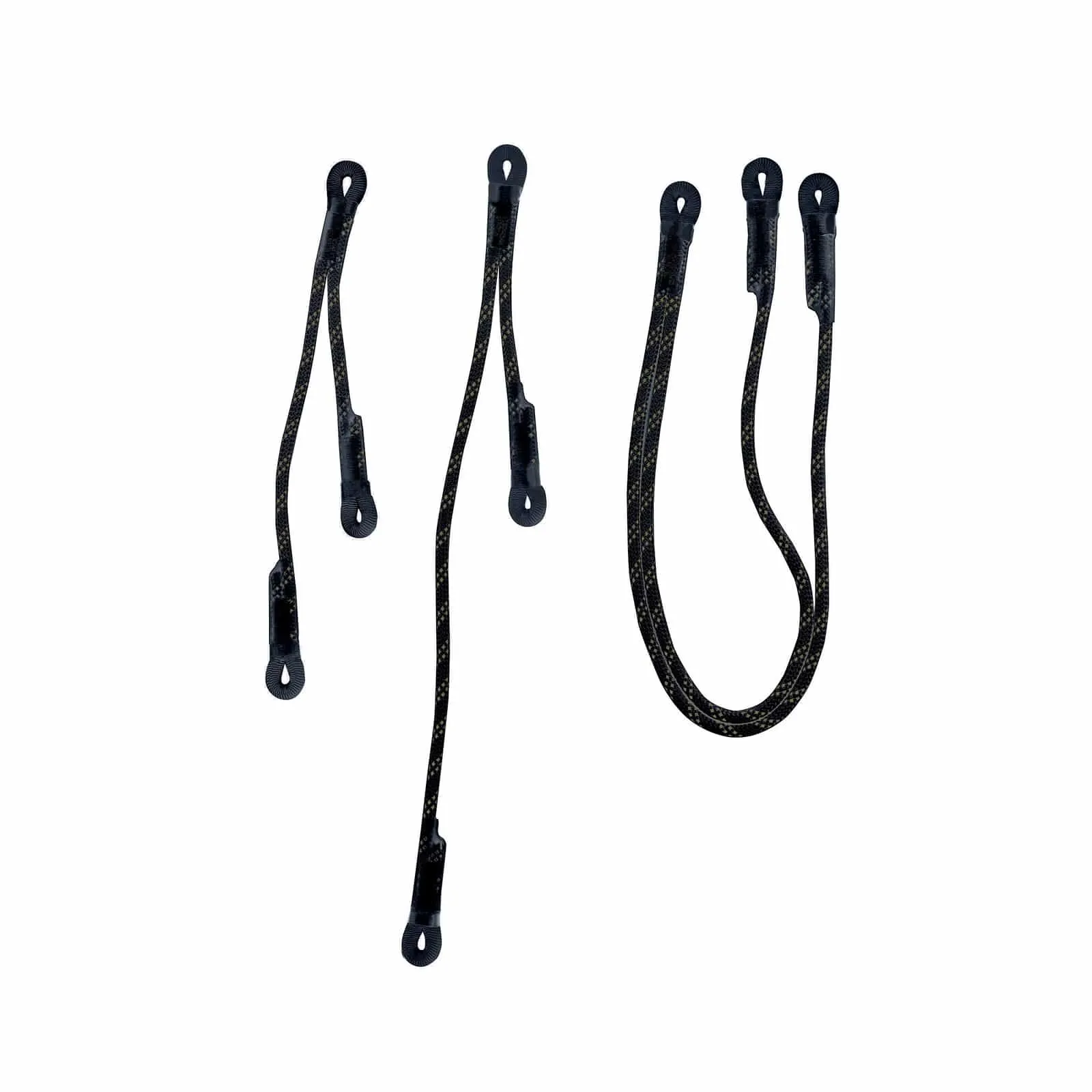 Lanyard "V" Black 100/100cm