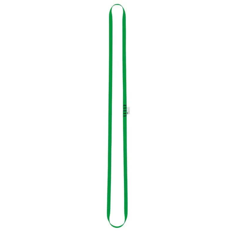 Open Bandschlinge Bandschlinge Anneau : Farbe - Grün, Länge - 120 cm