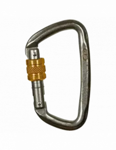 Karabiner D-Shape S-Steel SG