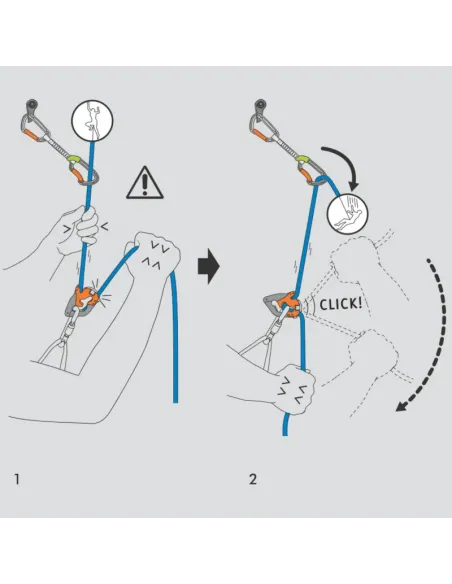 Click Up+ Belay Device