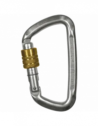 D-Shape Steel SG Carabiner