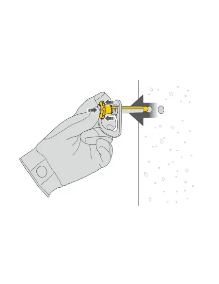 Abnehmbarer Anker mit Verriegelungsfunktion Coeur Pulse 12 Mm
