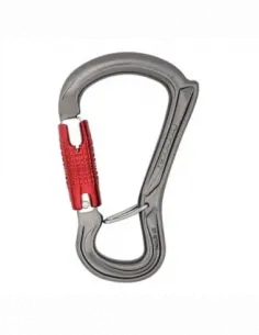Ceros KL titanium/rød karabinhage